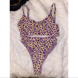Moana Bikini Cheetah Reversible Set
